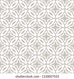 ilustración vectorial de patrón ornamental transparente