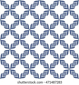 ilustración vectorial de patrón ornamental transparente