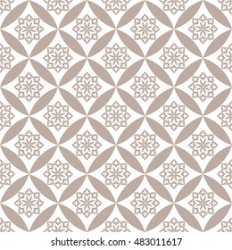 seamless ornamental pattern vector illustration