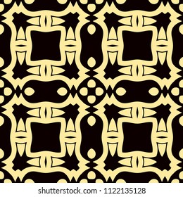 Seamless ornamental pattern. Vintage ornamental retro background