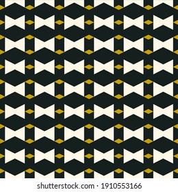 Seamless ornamental Rhombus pattern. Folk figure wallpaper. Simple Ethnic shape motif background. Geometric backdrop. Digital paper, textile print, web design, abstract