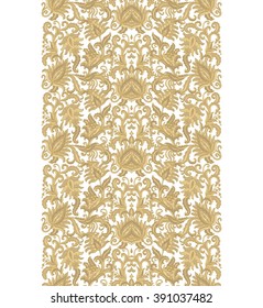 Seamless ornamental ribbon