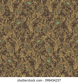 Seamless ornamental texture