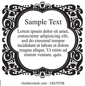 Seamless Ornamental Vector Design.