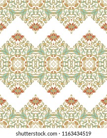 Seamless ornamental vector laced texture