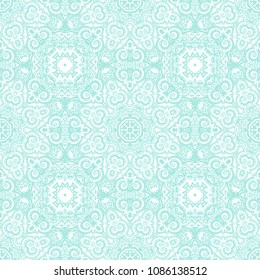 Textura oriental vectorial ornamental, sin fisuras, de estilo marroquí