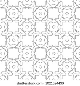 Seamless ornamental vector patten