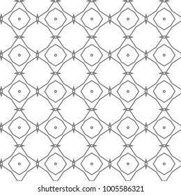Seamless ornamental vector pattern
