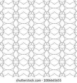 Seamless ornamental vector pattern