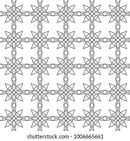 Seamless ornamental vector pattern