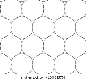 Seamless ornamental vector pattern