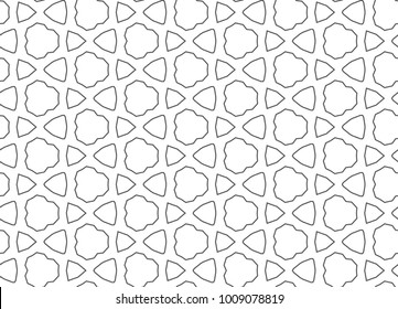 Seamless ornamental vector pattern