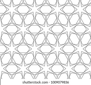 Seamless ornamental vector pattern