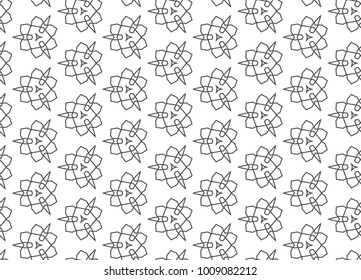 Seamless ornamental vector pattern
