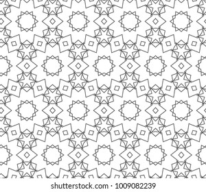 Seamless ornamental vector pattern