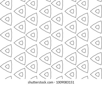 Seamless ornamental vector pattern