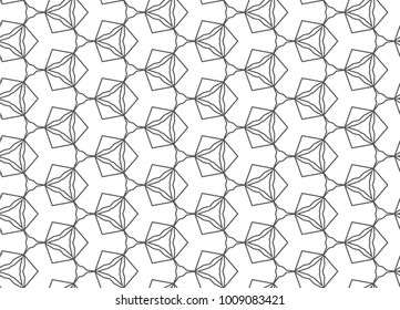 Seamless ornamental vector pattern