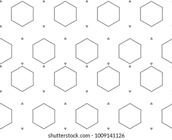 Seamless ornamental vector pattern