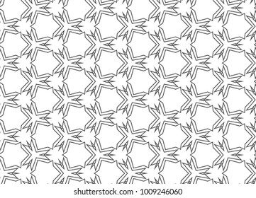 Seamless ornamental vector pattern