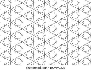 Seamless ornamental vector pattern