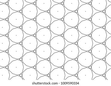 Seamless ornamental vector pattern