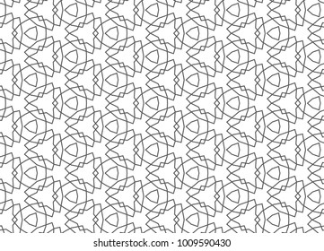 Seamless ornamental vector pattern