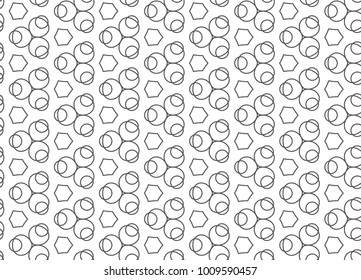 Seamless ornamental vector pattern