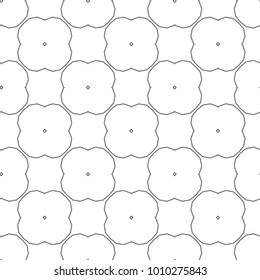 Seamless ornamental vector pattern