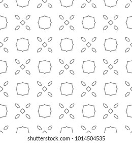 Seamless ornamental vector pattern