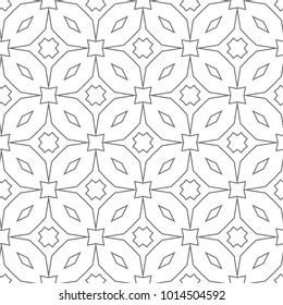 Seamless ornamental vector pattern
