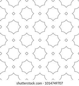 Seamless ornamental vector pattern