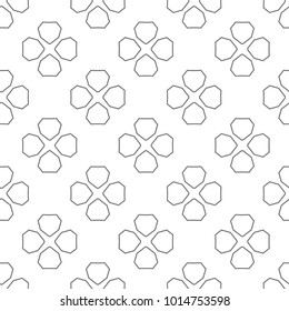 Seamless ornamental vector pattern