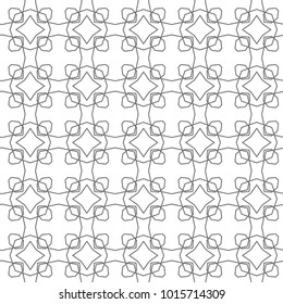 Seamless ornamental vector pattern