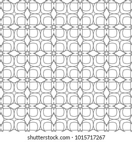 Seamless ornamental vector pattern