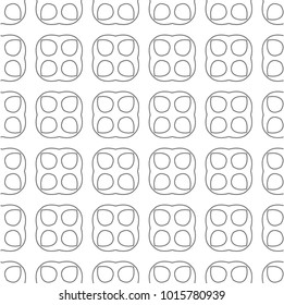 Seamless ornamental vector pattern