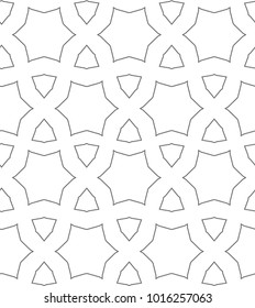 Seamless ornamental vector pattern