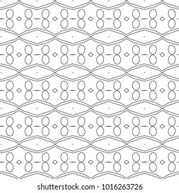 Seamless ornamental vector pattern
