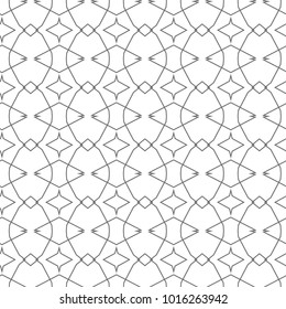 Seamless ornamental vector pattern