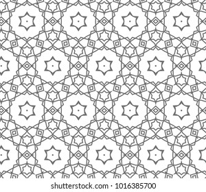 Seamless ornamental vector pattern