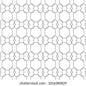 Seamless ornamental vector pattern