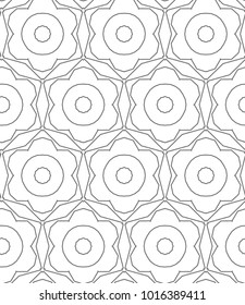 Seamless ornamental vector pattern