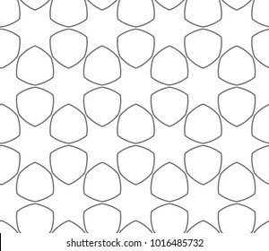Seamless ornamental vector pattern