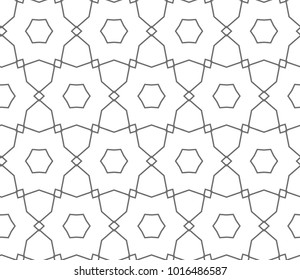 Seamless ornamental vector pattern
