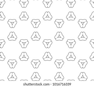 Seamless ornamental vector pattern