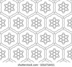 Seamless ornamental vector pattern
