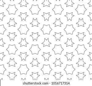 Seamless ornamental vector pattern