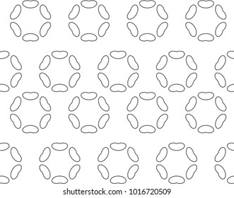 Seamless ornamental vector pattern