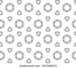 Seamless ornamental vector pattern