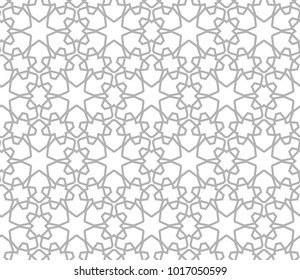 Seamless ornamental vector pattern