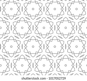 Seamless ornamental vector pattern